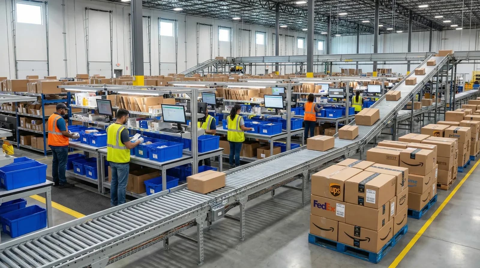 Retail and consumer goods warehouse operations