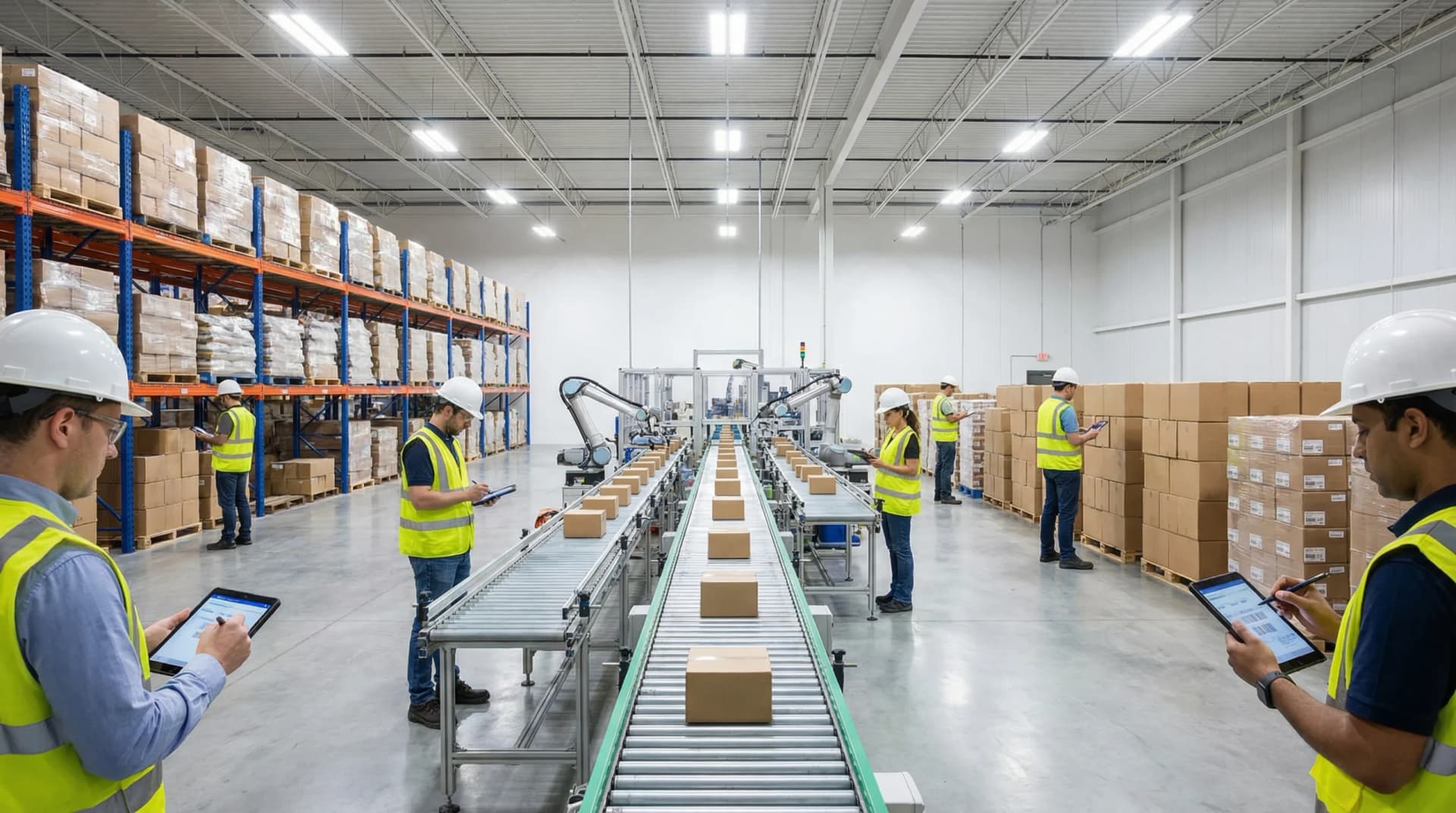 Manufacturing and distribution operation