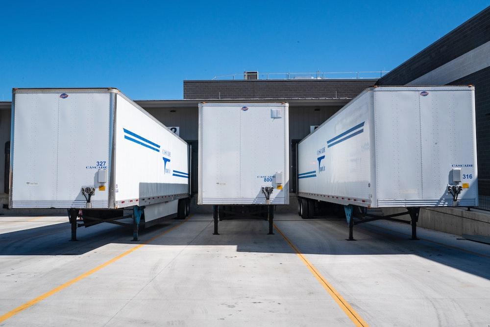 trucks ready to be loaded