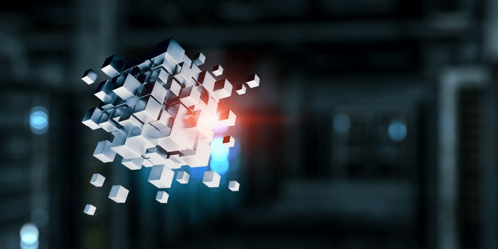 Cubes connected together