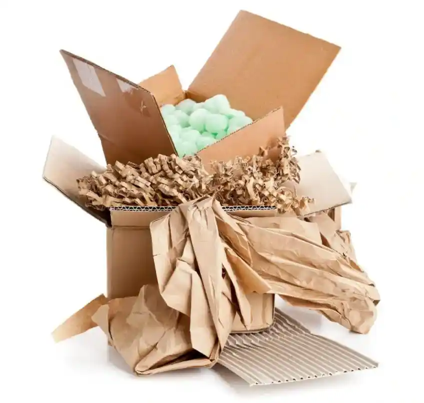packing material dunnage used in shipping and logistics