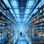 large cold storage warehousing facility