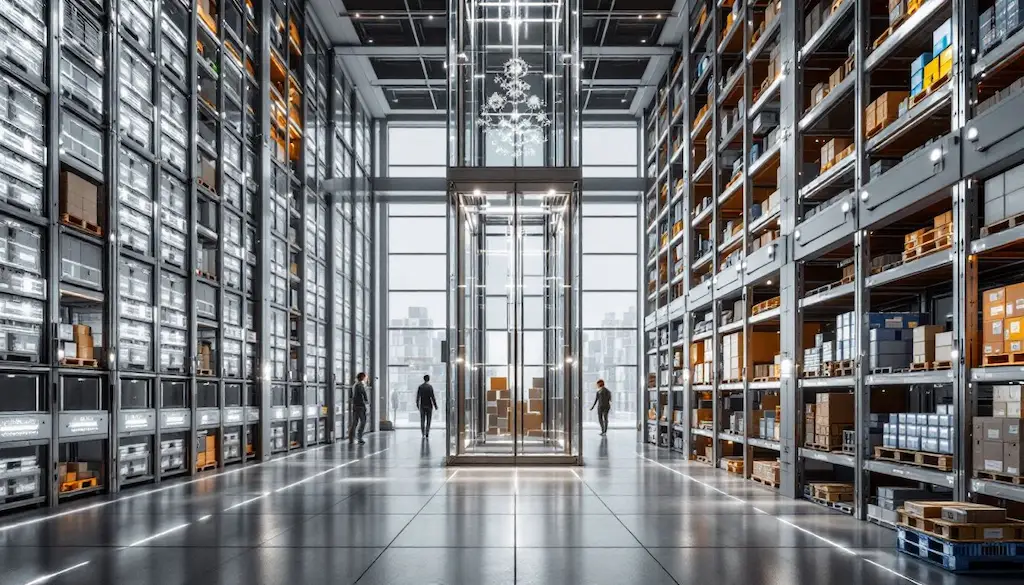vertical warehouse organization