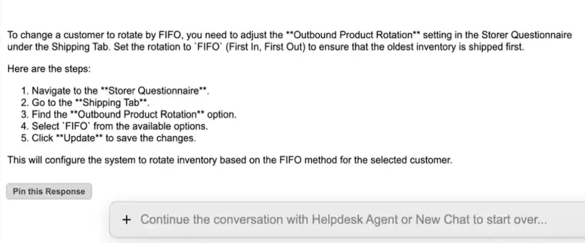 how to receive products 1001