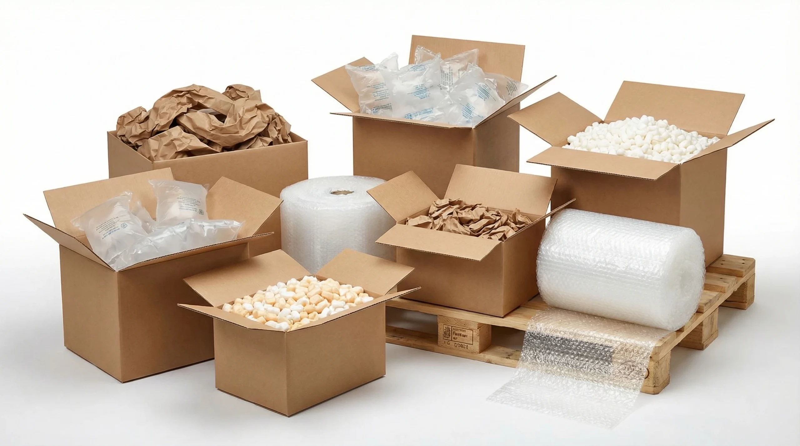 packing material dunnage used in shipping and logistics