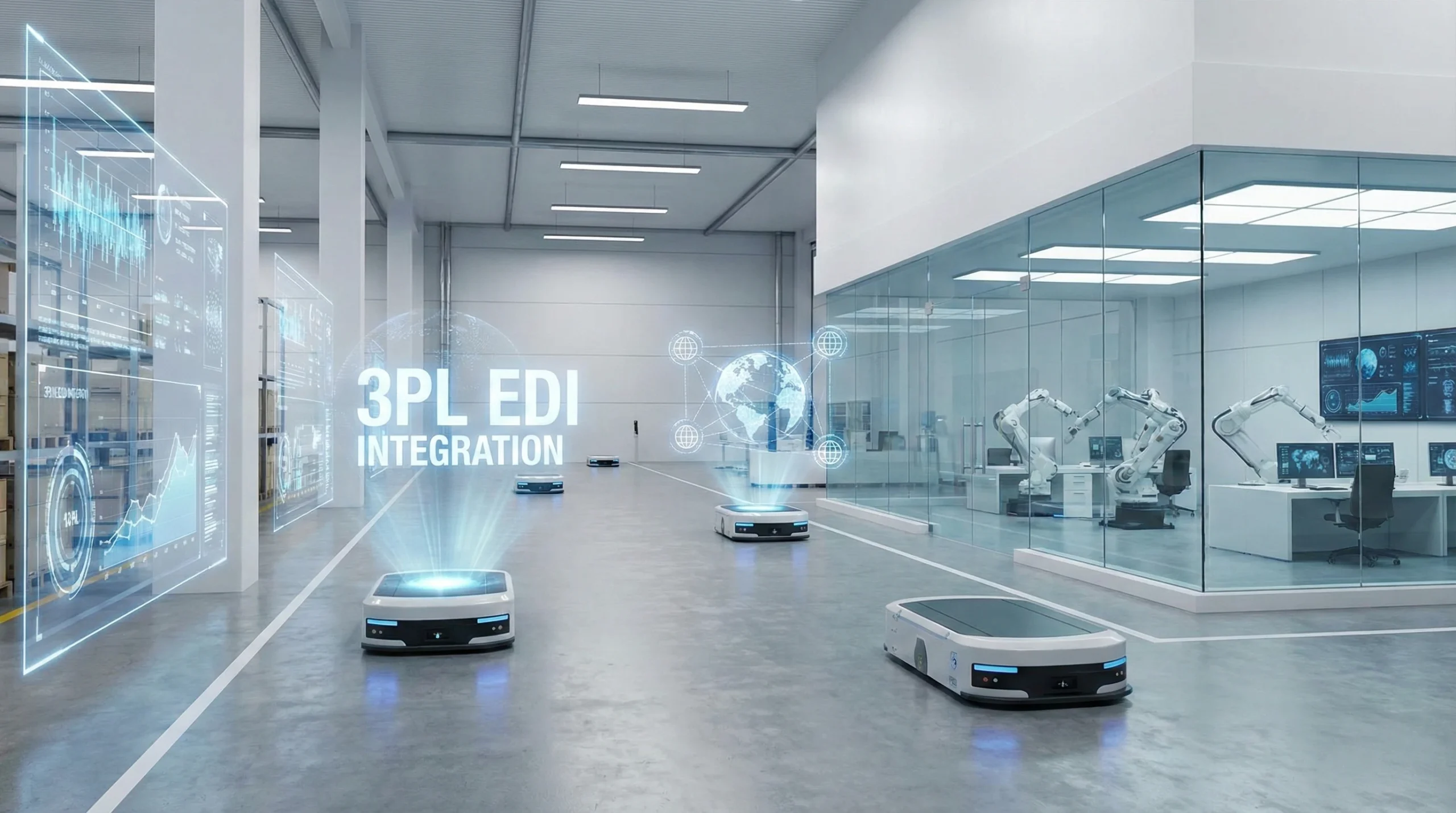 futuristic image of 3pl edi technology