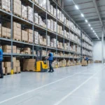 Warehouse interior showcasing inventory management benefits